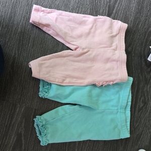 Pink and Green Kids Bottoms